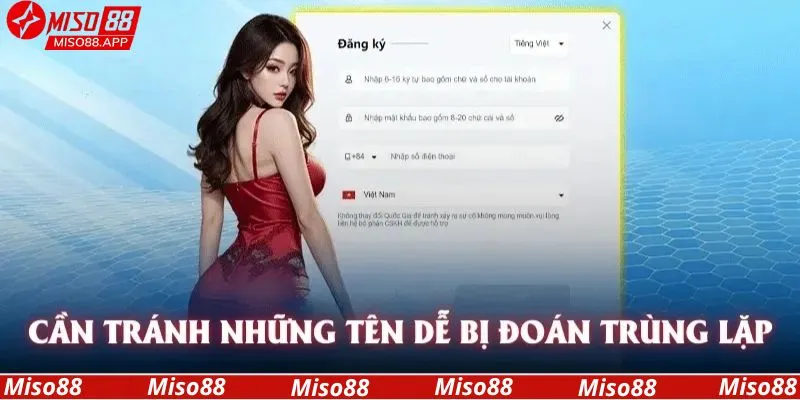 Những Lưu ý cần nắm rõ khi đăng ký Miso88 cho người mới